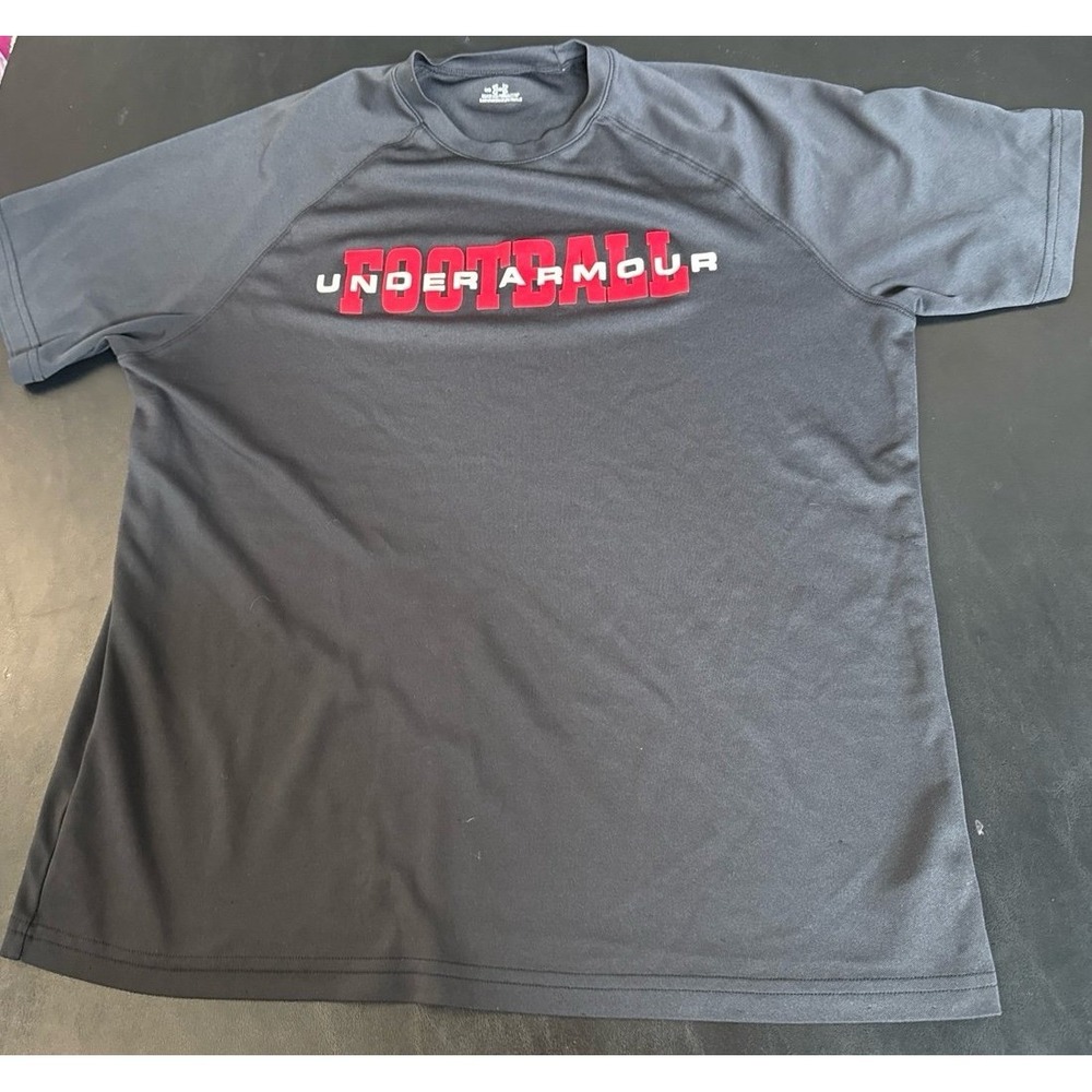 Under Armour HeatGear Football Graphic Performance T-Shirt XL